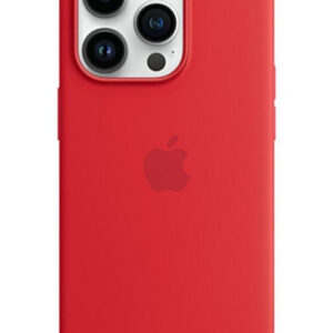Чехол Silicone Case with MagSafe для iPhone 14 Pro (PRODUCT) RED (MPTG3) (Original Assembly)