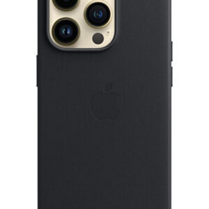 Оригинальный чехол Leather Case with MagSafe для iPhone 14 Pro (Midnight) (MPPG3)