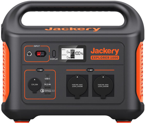 Портативная зарядная станция Jackery Explorer 1000EU 1002Wh 278333mAh 1000W Black