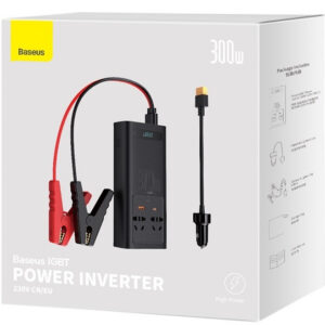 Автомобильный инвертор Baseus IGBT Power Inverter 300W (220V CN/EU)