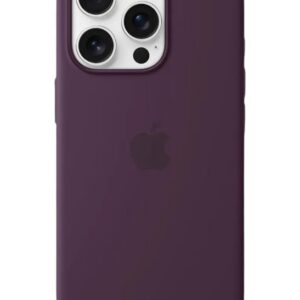 Оригинальный чехол Silicone Case with MagSafe для iPhone 16 Pro (Plum) (MYYM3)
