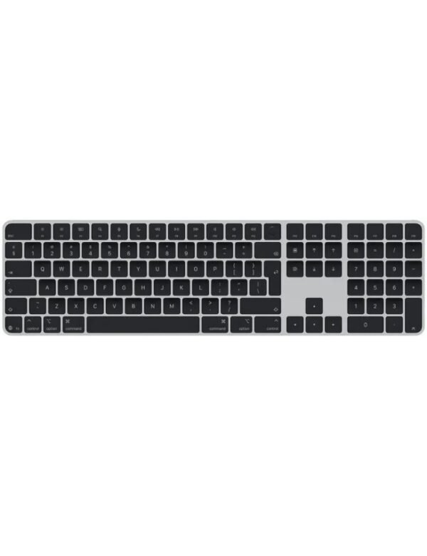 Полноразмерная клавиатура Apple Magic Keyboard with Touch ID and Numeric Keypad Black (MMMR3)