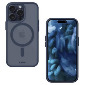 Чехол LAUT HUEX PROTECT with MagSafe для iPhone 15 Pro (Dark Blue)