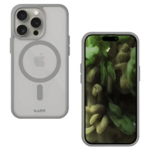 Чехол LAUT HUEX PROTECT with MagSafe для iPhone 15 Pro (Grey)