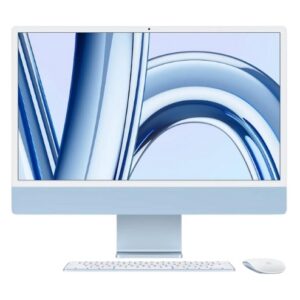 Apple iMac 24 with Retina 4.5K, M3, 8RAM, 256Gb, 8CPU/10GPU, Blue (MQRQ3) 2023