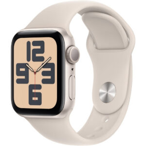 Apple Watch Series SE 2 40mm Starlight with Starlight Sport Band (M/L) (MR9V3) 2023