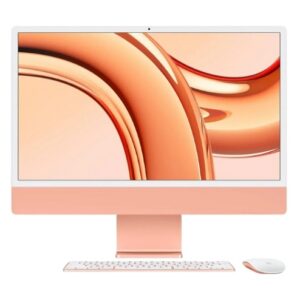 Apple iMac 24 with Retina 4.5K, M3, 8RAM, 256Gb, 8CPU/10GPU, Orange (Z19R) 2023