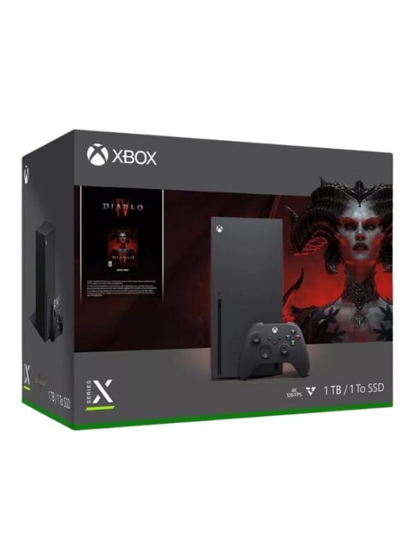 Игровая консоль Microsoft Xbox Series Х 1Tb (Black) + Diablo IV (RRT-00035)