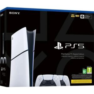 Игровая консоль Sony PlayStation 5 Slim (Digital Edition) (1TB) + DualSense Wireless Controller