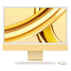 Apple iMac 24 with Retina 4.5K, M3, 8RAM, 256Gb, 8CPU/10GPU, Yellow (Z19F) 2023