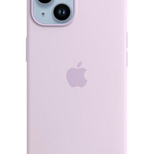 Чехол Silicone Case with MagSafe для iPhone 14 (Lilac) (MPRY3) (Original Assembly)
