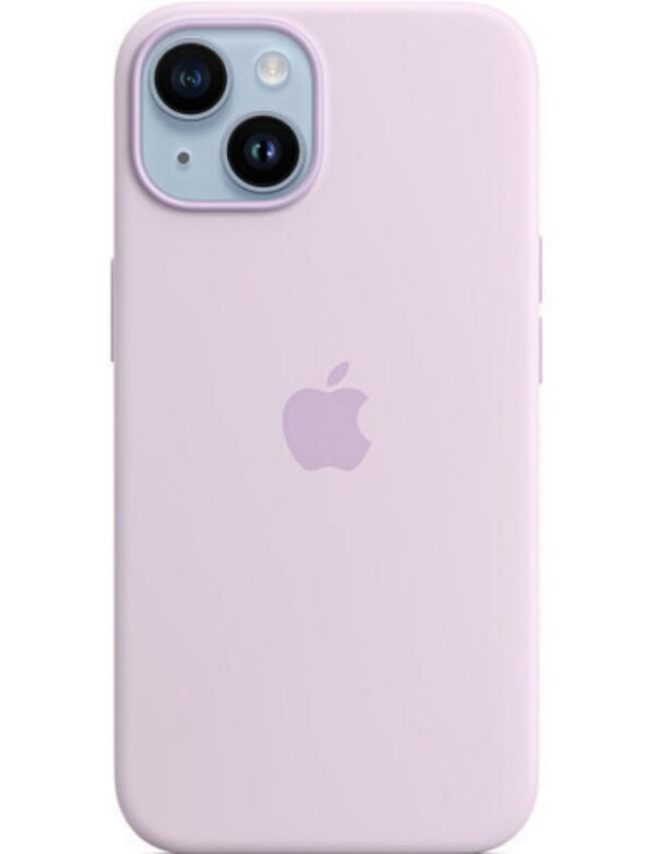 Оригинальный чехол Silicone Case with MagSafe для iPhone 14 (Lilac) (MPRY3)