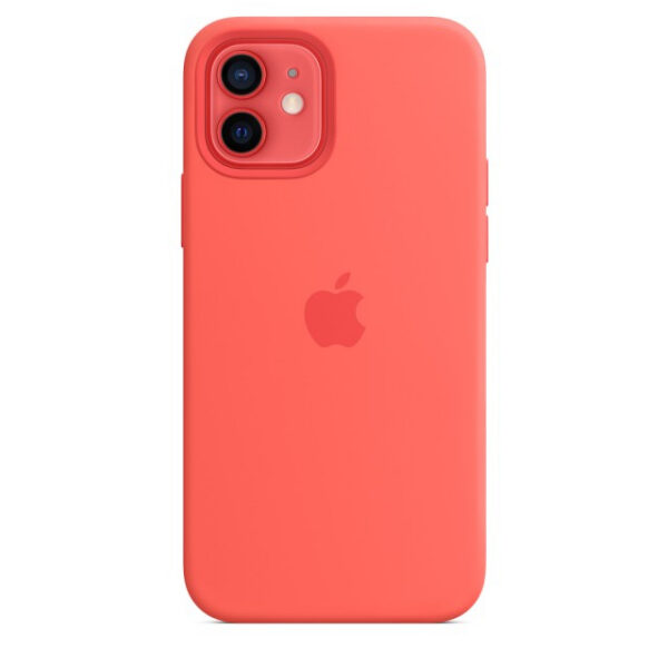 Чехол Silicone Case для iPhone 12/12 Pro (Pink Citrus) (MHL03) (Original Assembly)
