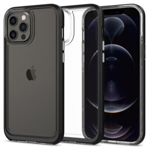 Чехол Spigen Neo Hybrid для iPhone 12 Pro Max (Crystal Black) (ACS01622)