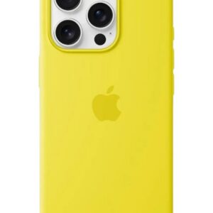 Оригинальный чехол Silicone Case with MagSafe для iPhone 16 Pro Max (Star Fruit) (MA7U4)