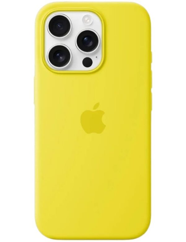 Оригинальный чехол Silicone Case with MagSafe для iPhone 16 Pro Max (Star Fruit) (MA7U4)