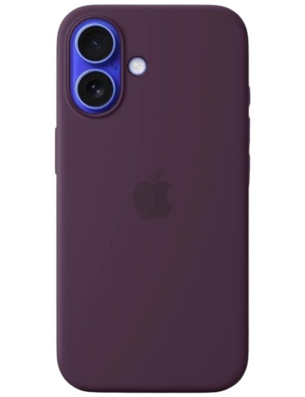 Оригинальный чехол Silicone Case with MagSafe для iPhone 16 Plus (Plum) (MYYD3)