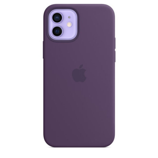 Чехол Silicone Case для iPhone 12/12 Pro (Amethyst) (MK033) (Original Assembly)