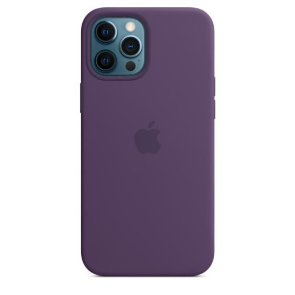 Чехол Silicone Case для iPhone 12 Pro Max (Amethyst) (MK083) (Original Assembly)