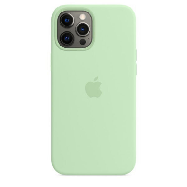 Чехол Silicone Case для iPhone 12 Pro Max (Pistachio) (MK053) (Original Assembly)