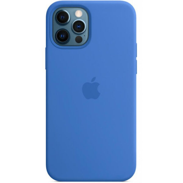 Чехол Silicone Case для iPhone 12/12 Pro (Capri Blue) (MJYY3) (Original Assembly)