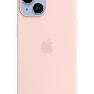 Чехол Silicone Case with MagSafe для iPhone 14 (Chalk Pink) (MPRX3) (Original Assembly)