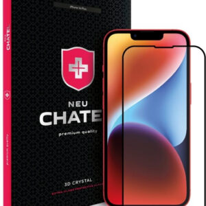 Защитное скло +NEU Chatel Full Cover Crystal with Mesh for iPhone 14 Plus Front Clear
