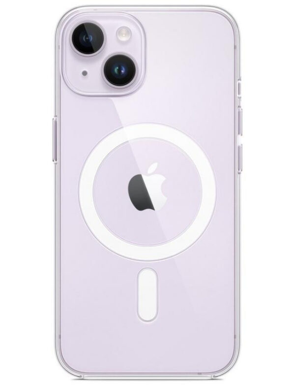 Оригинальный чехол Apple iPhone 14 Plus Clear Case with MagSafe (MPU43)