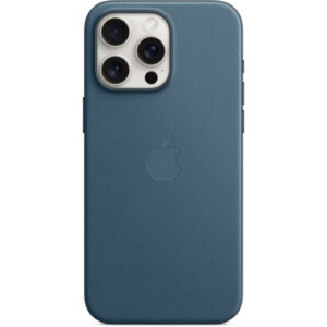 Оригинальный чехол FineWoven Case with MagSafe для iPhone 15 Pro Max (Pacific Blue) (MT4Y3)