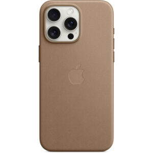 Оригинальный чехол FineWoven Case with MagSafe для iPhone 15 Pro Max (Taupe) (MT4W3)
