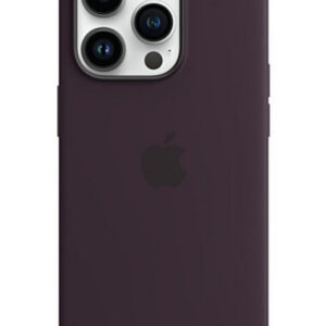 Чехол Silicone Case with MagSafe для iPhone 14 Pro (Elderberry) (MPTK3) (Original Assembly)