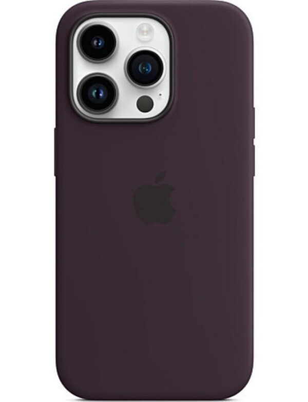 Оригинальный чехол Silicone Case with MagSafe для iPhone 14 Pro (Elderberry) (MPTK3)