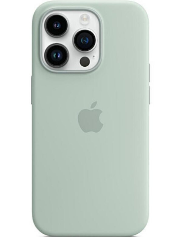Оригинальный чехол Silicone Case with MagSafe для iPhone 14 Pro (Succulent) (MPTL3)