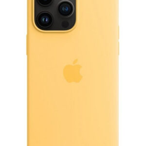 Чехол Silicone Case with MagSafe для iPhone 14 Pro Max (Sunglow) (MPU03) (Original Assembly)