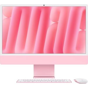 Apple iMac 24 with Retina 4.5K, M4, 16RAM, 256Gb, 10CPU/10GPU, Pink (MWV43) 2024