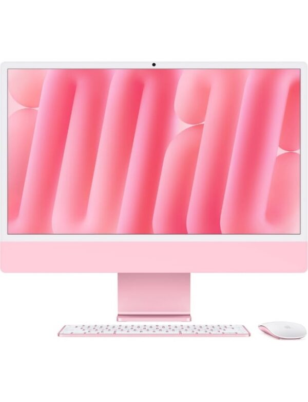 Apple iMac 24 with Retina 4.5K, M4, 16RAM, 256Gb, 10CPU/10GPU, Pink (MWV43) 2024