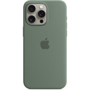 Чехол Silicone Case with MagSafe для iPhone 15 Pro Max (Cypress) (MT1X3) (Original Assembly)