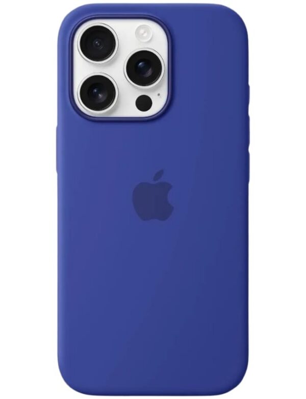 Оригинальный чехол Silicone Case with MagSafe для iPhone 16 Pro Max (Ultramarine) (MYYY3)