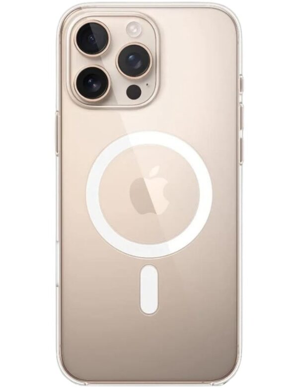 Оригинальный чехол Apple iPhone 16 Pro Max Clear Case with MagSafe (MA7F4)
