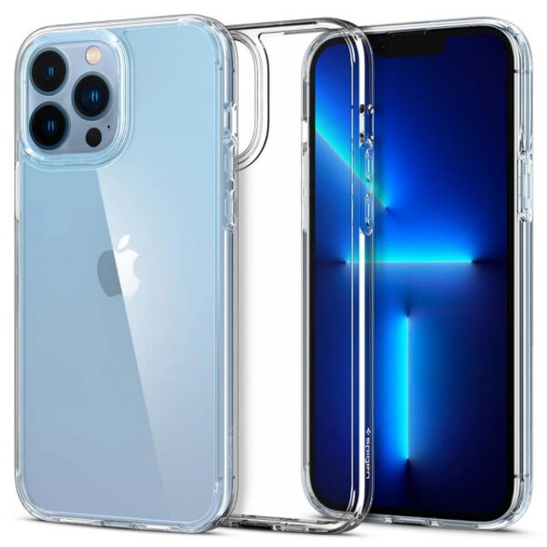 Чехол Spigen Ultra Hybrid для Apple iPhone 13 Pro Max (Crystal Clear) (ACS03204)