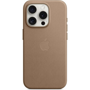 Оригинальный чехол FineWoven Case with MagSafe для iPhone 15 Pro (Taupe) (MT4J3)
