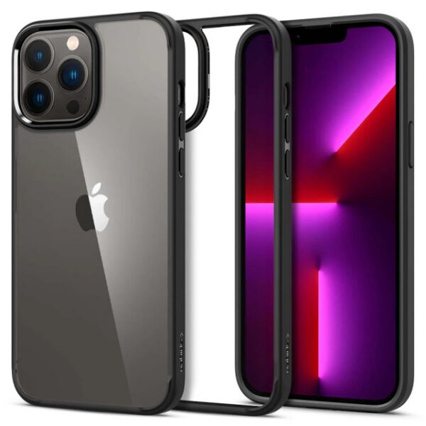 Чехол Spigen Ultra Hybrid для Apple iPhone 13 Pro Max (Matte Black) (ACS03205)