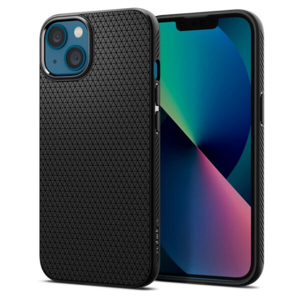 Чехол Spigen Liquid Air для iPhone 13 mini (Matte Black) (ACS03315)