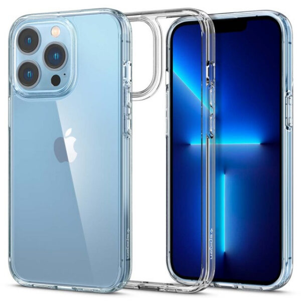 Чехол Spigen Ultra Hybrid для Apple iPhone 13 Pro (Crystal Clear) (ACS03261)