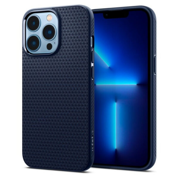 Чехол Spigen Liquid Air для iPhone 13 Pro (Navy Blue) (ACS03259)