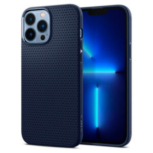 Чехол Spigen Liquid Air для iPhone 13 Pro Max (Navy Blue) (ACS03202)
