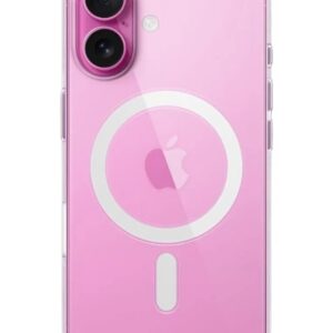 Оригинальный чехол Apple iPhone 16 Clear Case with MagSafe (MA6A4)