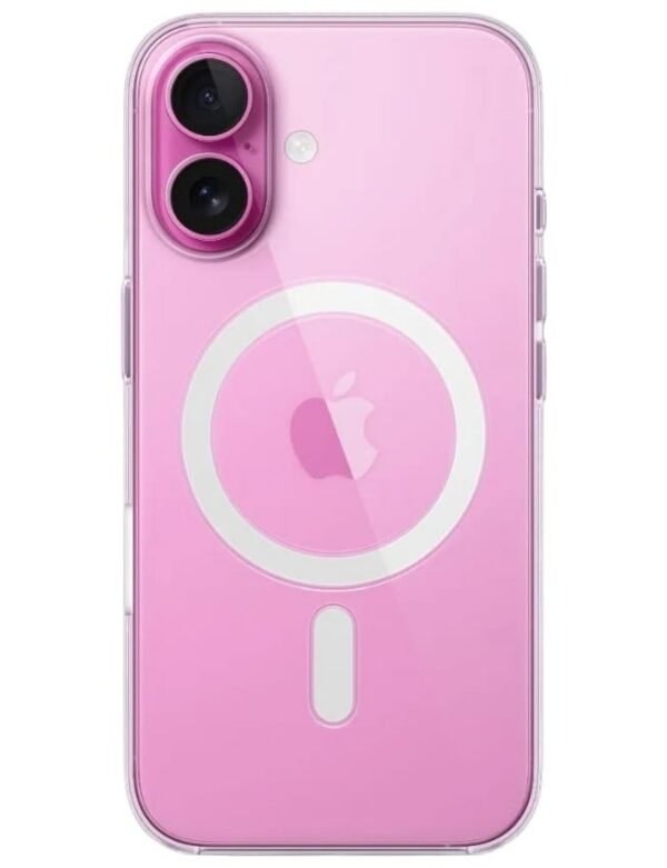 Оригинальный чехол Apple iPhone 16 Clear Case with MagSafe (MA6A4)