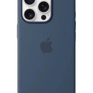 Оригинальный чехол Silicone Case with MagSafe для iPhone 16 Pro (Denim) (MYYK3)