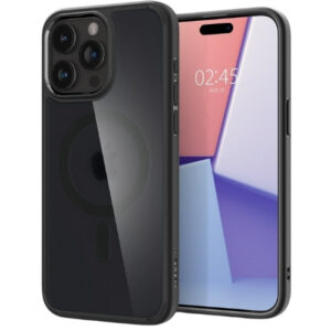 Чехол Spigen Ultra Hybrid MagFit для Apple iPhone 15 Pro (Frost Black) (ACS06720)